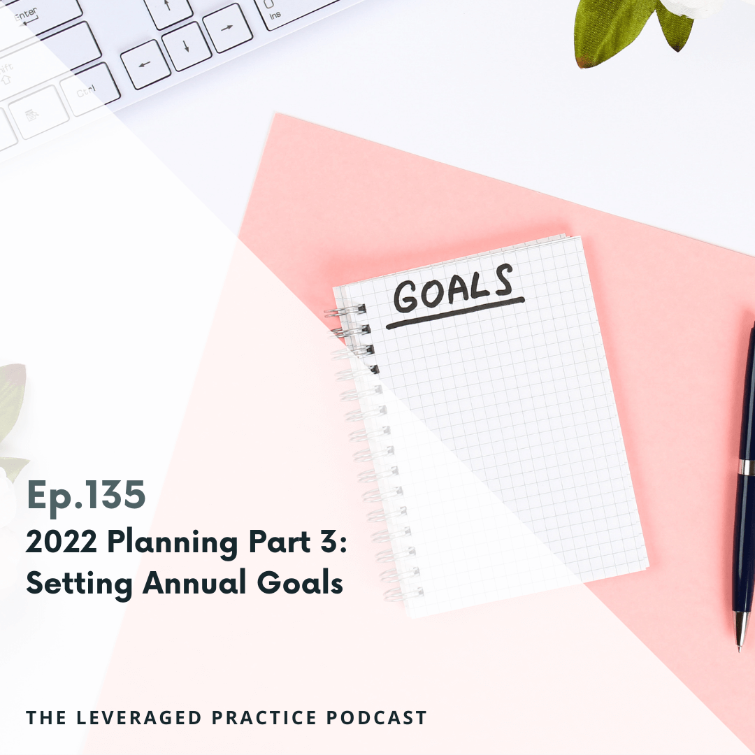 2022 Planning Part 3: Setting Annual Goals